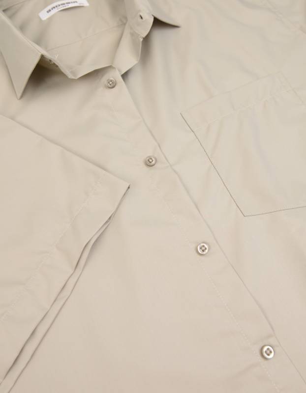 Рубашка мужская Grossir 1063AKG к/р