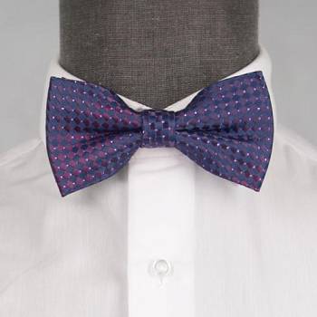 Бабочка мужская с платком 0022